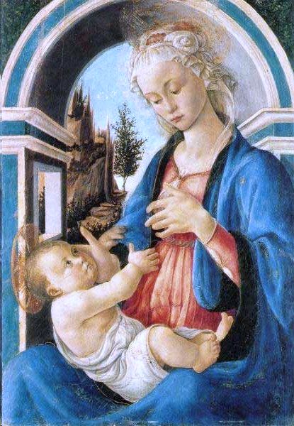 Sandro Botticelli, Madonna with child, c.1467, Musée du Petit Palais, Avignon