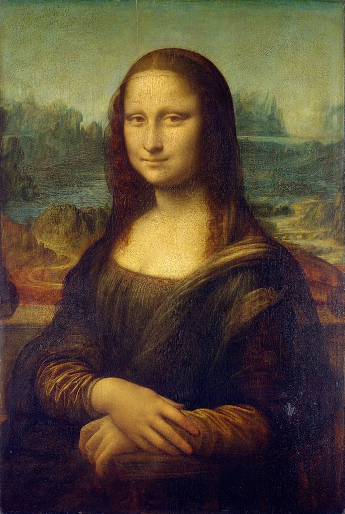 Leonardo da Vinci, Mona Lisa (1503–1506 ), Musée du Louvre, Parigi