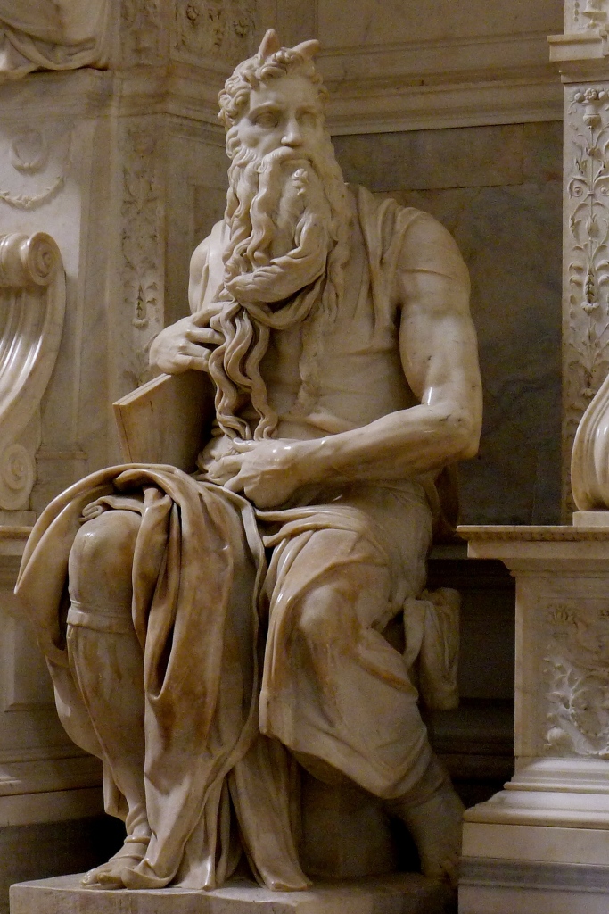 Michelangelo, Moses, 1513-1515, San Pietro in Vincoli, Rome