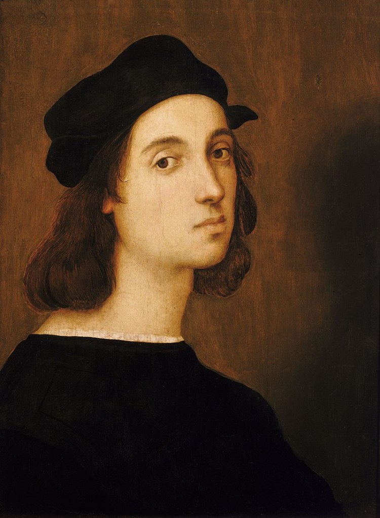 Raphael, Self-portrait, 1504–1506, Uffizi, Florence