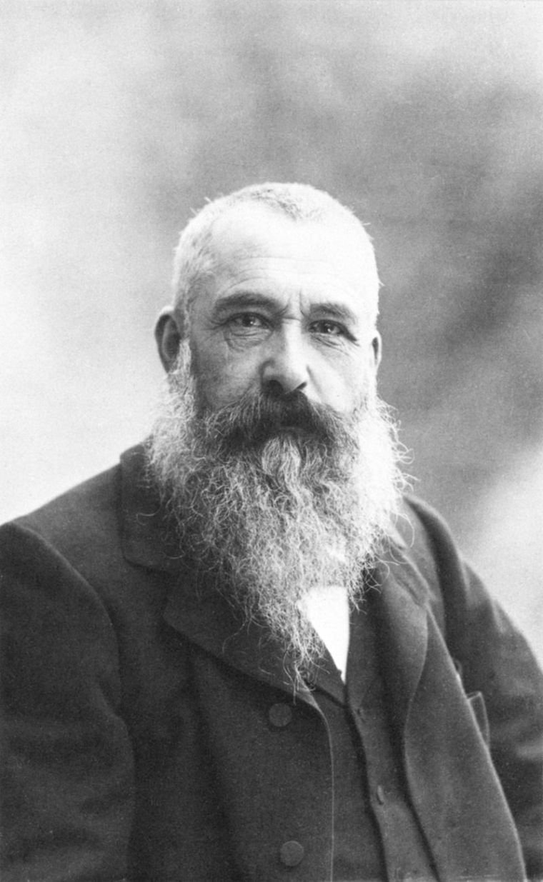 Claude Monet, photo by Nadar, c. 1899
